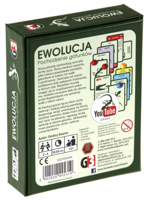 Gra Ewolucja. Pochodzenie gatunków. Gra Ewolucja. Pochodzenie gatunków.