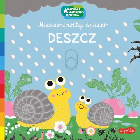 Książeczka Deszcz Akademia Mądrego Dziecka Niesamowity spacer Książeczka Deszcz Akademia Mądrego Dziecka Niesamowity spacer