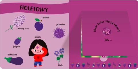 Książeczka Ogród. Akademia mądrego dziecka: Moja pachnąca książeczka z kolorami Książeczka Ogród. Akademia mądrego dziecka: Moja pachnąca książeczka z kolorami