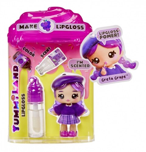 Lalka Yummiland Lipgloss, Greta Grape Lalka Yummiland Lipgloss, Greta Grape