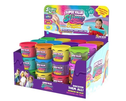 Masa plastyczna Slimy Super Value display MIX wzorów Masa plastyczna Slimy Super Value display MIX wzorów
