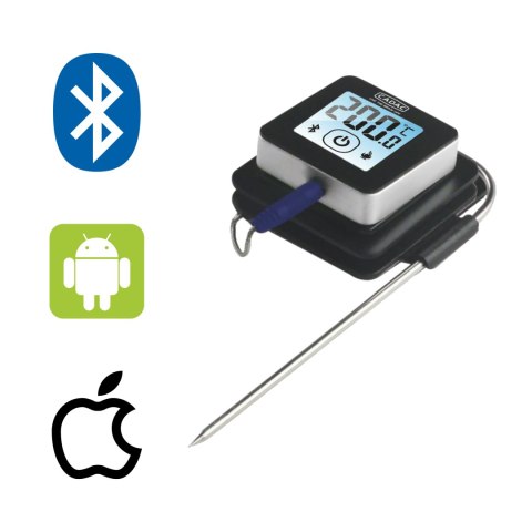 Termometr z wyświetlaczem CADAC Bluetooth kompatiblny z IOS i Android Termometr z wyświetlaczem CADAC Bluetooth kompatiblny z IOS i Android