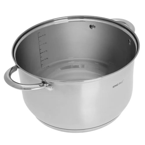 10 ELEMENTOWY ZESTAW GARNKÓW KINGHOFF KH-4449 10 ELEMENTOWY ZESTAW GARNKÓW KINGHOFF KH-4449
