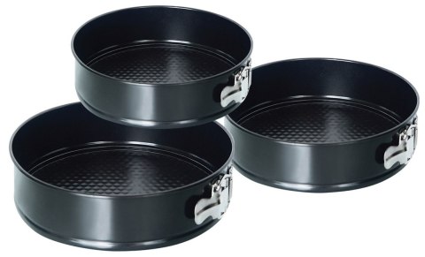 TORTOWNICE FORMY DO PIECZENIA 3 SZT. KINGHOFF KH-4200 TORTOWNICE FORMY DO PIECZENIA 3 SZT. KINGHOFF KH-4200
