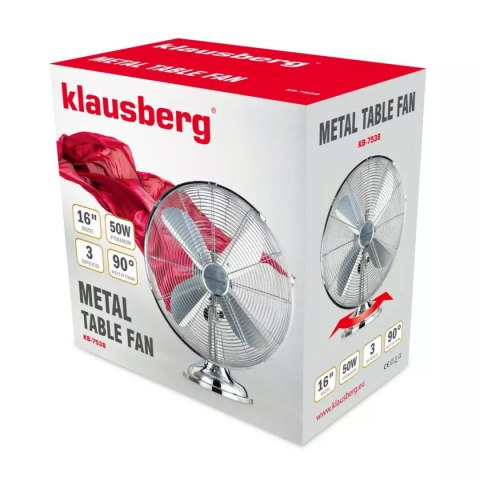 WENTYLATOR WIATRAK CYRKULACYJNY KLAUSBERG KB-7538 WENTYLATOR WIATRAK CYRKULACYJNY KLAUSBERG KB-7538
