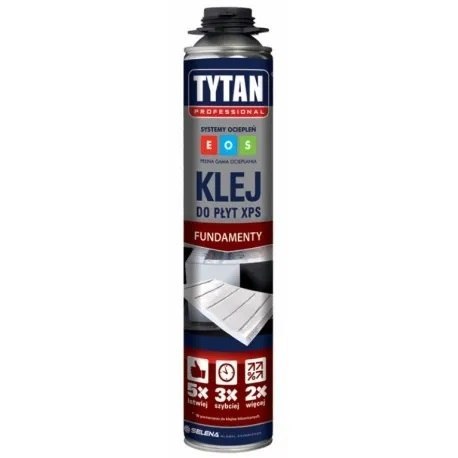 KLEJ DO PŁYT STYROPIANOWYCH XPS 750ML KLEJ DO PŁYT STYROPIANOWYCH XPS 750ML