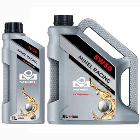 MIHEL OLEJ CERAMICZNY RACING 5W50 5L. MIHEL OLEJ CERAMICZNY RACING 5W50 5L.