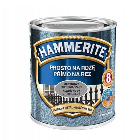 EMALIA HAMMERITE MŁOTKOWY SREBRNO-SZARY 0,7L EMALIA HAMMERITE MŁOTKOWY SREBRNO-SZARY 0,7L