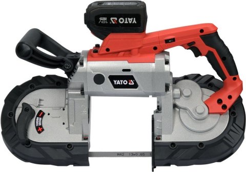PIŁA TAŚMOWA KORPUS 18V, 4.0AH + ŁADOWARKA PIŁA TAŚMOWA KORPUS 18V, 4.0AH + ŁADOWARKA