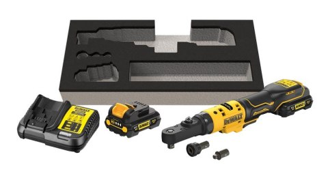 GRZECHOTKA UDAROWA AKUMULATOROWA 1/4'' 3/8'' XR 12V 2*3.0AH GRZECHOTKA UDAROWA AKUMULATOROWA 1/4'' 3/8'' XR 12V 2*3.0AH