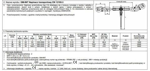 NAPINACZ TRANSPORTOWY 8MM NAPINACZ TRANSPORTOWY 8MM