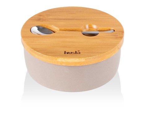 CERAMICZNA CUKIERNICA Z ŁYŻECZKĄ HUSLA HYGGE CERAMICZNA CUKIERNICA Z ŁYŻECZKĄ HUSLA HYGGE