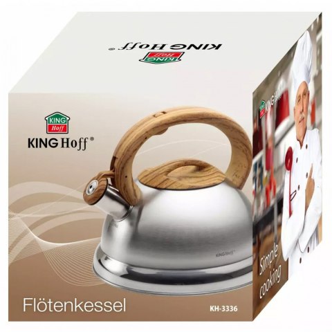 CZAJNIK 3L Z GWIZDKIEM KINGHOFF KH-3336 CZAJNIK 3L Z GWIZDKIEM KINGHOFF KH-3336