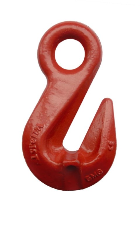 HAK SKRACAJĄCY Z UCHEM 6MM WLL1.12T G8 EN1677-1 HAK SKRACAJĄCY Z UCHEM 6MM WLL1.12T G8 EN1677-1