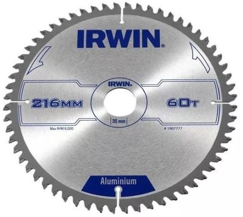 PIŁA SPIEKOWA DO ALUMINIUM CSB 216*30MM/60T PIŁA SPIEKOWA DO ALUMINIUM CSB 216*30MM/60T