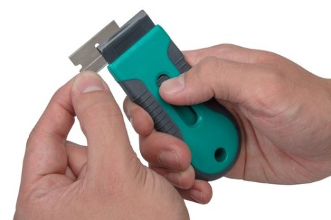 SKROBAK Z TWORZYWA 2-KOMPONENTOWEGO, OSTRZE 38MM SKROBAK Z TWORZYWA 2-KOMPONENTOWEGO, OSTRZE 38MM