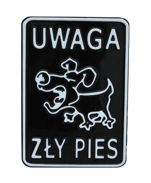 TABLICA 15*20CM UWAGA ZŁY PIES TABLICA 15*20CM UWAGA ZŁY PIES