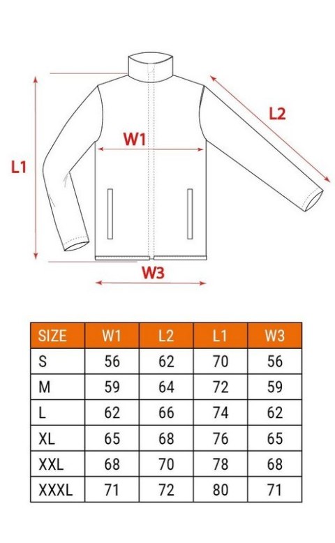 BLUZA ROBOCZA 2W1 ROZMIAR XXL