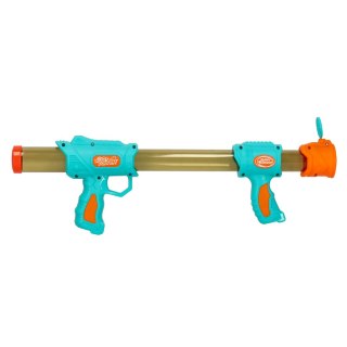 Pistolet karabin na kulki naboje 2w1 niebieski