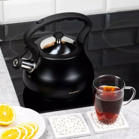 CZAJNIK Z GWIZDKIEM KLAUSBERG 2,7L KB-7446 CZAJNIK Z GWIZDKIEM KLAUSBERG 2,7L KB-7446
