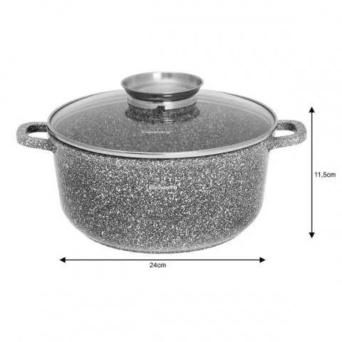 GARNEK MARMURKOWY 4,5L 24cm KLAUSBERG KB-7522 GARNEK MARMURKOWY 4,5L 24cm KLAUSBERG KB-7522