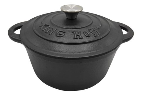 GARNEK ŻELIWNY 24cm 4L KINGHOFF KH-1476 GARNEK ŻELIWNY 24cm 4L KINGHOFF KH-1476