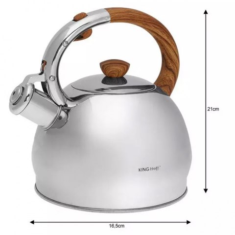 KINGHOFF CZAJNIK Z GWIZDKIEM 2,0L KH-3782 KINGHOFF CZAJNIK Z GWIZDKIEM 2,0L KH-3782