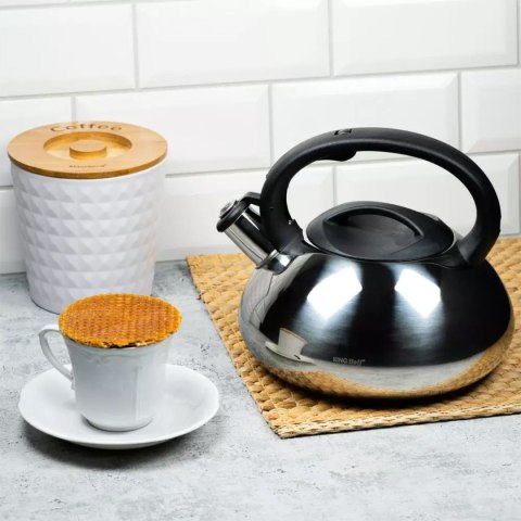 KINGHOFF CZAJNIK Z GWIZDKIEM 3.0L KH-3262 KINGHOFF CZAJNIK Z GWIZDKIEM 3.0L KH-3262
