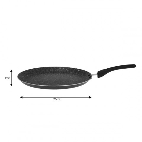 KINGHOFF PATELNIA DO NALEŚNIKÓW KH-1128 28CM MARMUREK KINGHOFF PATELNIA DO NALEŚNIKÓW KH-1128 28CM MARMUREK