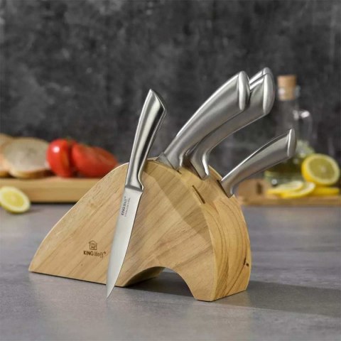 KINGHOFF ZESTAW NOŻY W BLOKU KH-1151 KINGHOFF ZESTAW NOŻY W BLOKU KH-1151