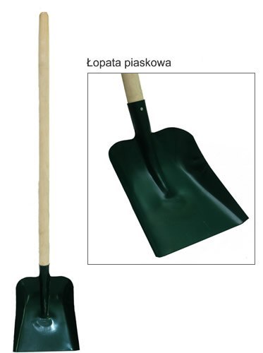 ŁOPATA PIASKOWA OPRAWNA PROSTA ŁOPATA PIASKOWA OPRAWNA PROSTA