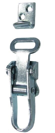 ZAMKNIĘCIE DO SKRZYŃ OCYNKOWANE Z OBRĘCZĄ 75MM ZAMKNIĘCIE DO SKRZYŃ OCYNKOWANE Z OBRĘCZĄ 75MM