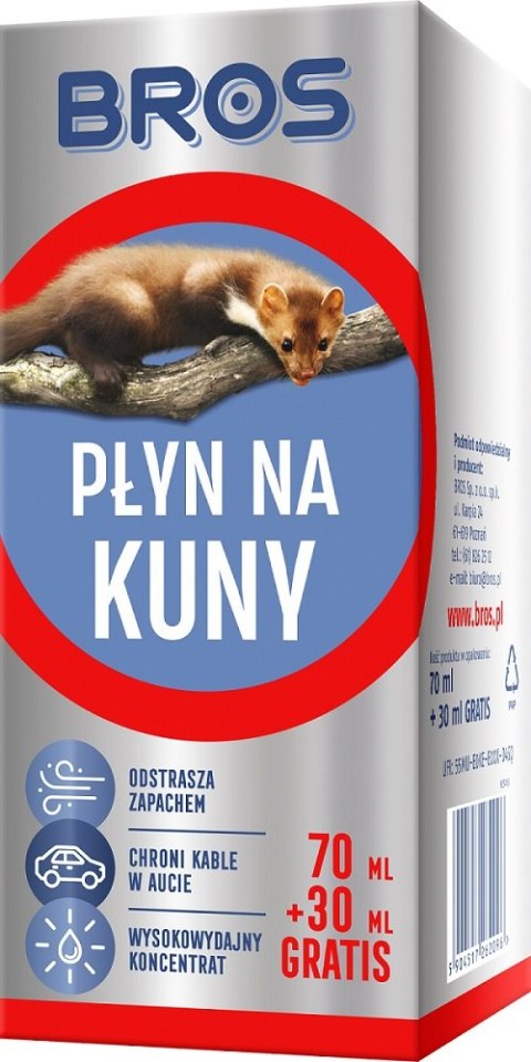 PŁYN NA KUNY 70ML+30ML GRATIS PŁYN NA KUNY 70ML+30ML GRATIS