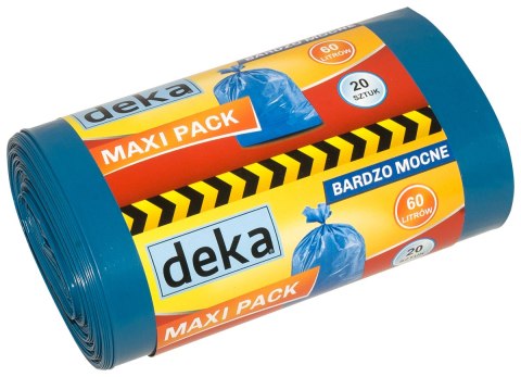WORKI MAXI PACK BARDZO MOCNE NIEBIESKIE 60L A20 WORKI MAXI PACK BARDZO MOCNE NIEBIESKIE 60L A20