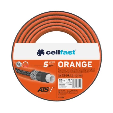 WĄŻ OGRODOWY ORANGE 1/2 25MB WĄŻ OGRODOWY ORANGE 1/2 25MB