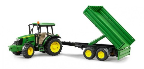 Pojazd Traktor John Deere 5115M z przyczepą wywrotką Pojazd Traktor John Deere 5115M z przyczepą wywrotką