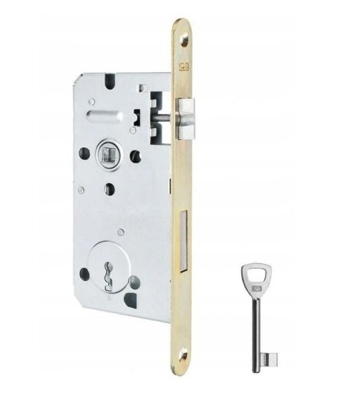 ZAMEK WPUSZCZANY LOB 90MM NA KLUCZ ŻÓŁTY ZAMEK WPUSZCZANY LOB 90MM NA KLUCZ ŻÓŁTY