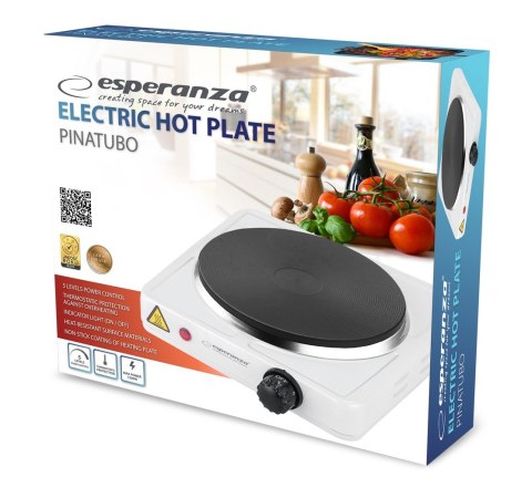 KUCHENKA ELEKTRYCZNA PINATUBO BIAŁA EKH002W KUCHENKA ELEKTRYCZNA PINATUBO BIAŁA EKH002W