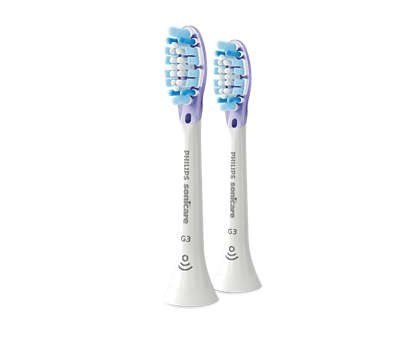 Końcówki do szczoteczki G3 Premium Gum Care HX9052/17 białe Końcówki do szczoteczki G3 Premium Gum Care HX9052/17 białe