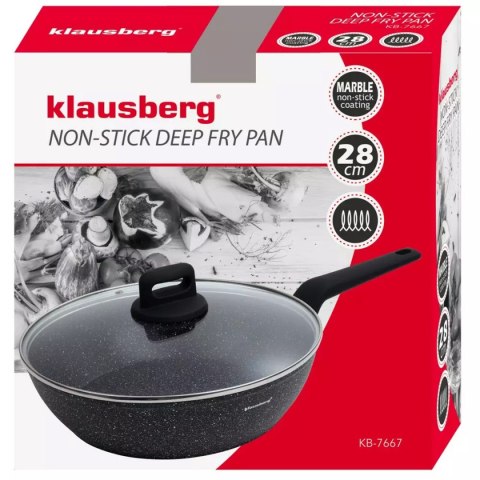 PATELNIA MARMURKOWA Z POKRYWĄ KLAUSBERG 28cm KB-7667