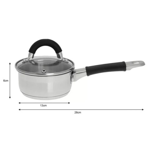 RONDEL Z POKRYWĄ 12cm KINGHOFF KH-1253 0,5L RONDEL Z POKRYWĄ 12cm KINGHOFF KH-1253 0,5L