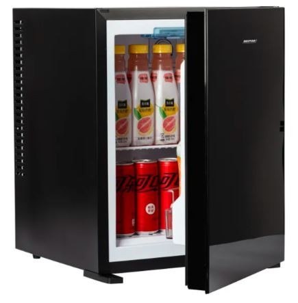 Chłodziarka (minibar) czarna szklany front MPM-30-MBS-06L Chłodziarka (minibar) czarna szklany front MPM-30-MBS-06L