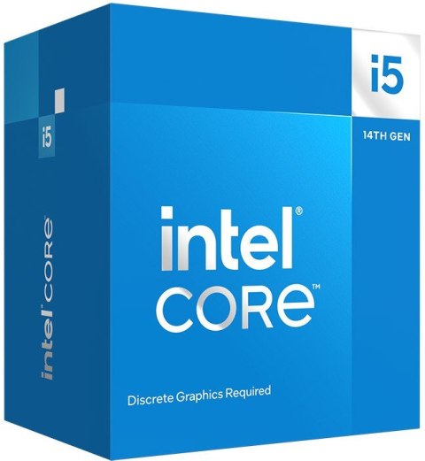 Procesor Core i5-14400 F BOX UP TO 4,7GHz LGA1700 Procesor Core i5-14400 F BOX UP TO 4,7GHz LGA1700