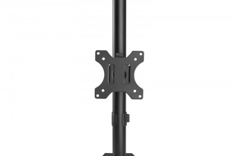 Uchwyt biurkowy pionowy 2xLCD max. 32 cale 8kg, zaciskowy, czarny