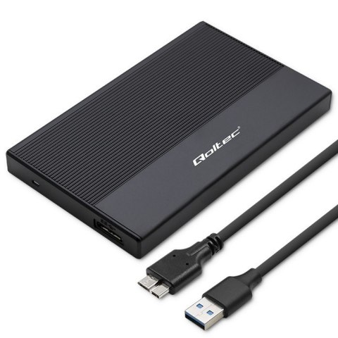Obudowa | Kieszeń na dysk SSD HDD 2.5 cala | SATA | USB 3.0 | Super speed 5Gb/s | 2TB | Czarna Obudowa | Kieszeń na dysk SSD HDD 2.5 cala | SATA | USB 3.0 | Super speed 5Gb/s | 2TB | Czarna