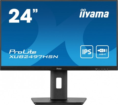 Monitor 24 cale XUB2497HSN-B1 IPS,USB-C Dock,HDMI,DP