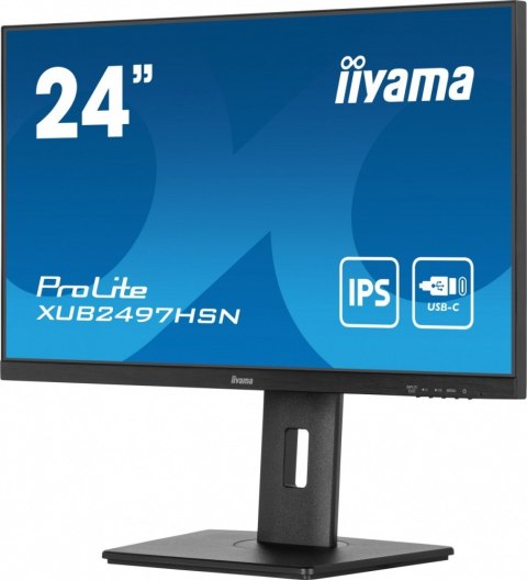 Monitor 24 cale XUB2497HSN-B1 IPS,USB-C Dock,HDMI,DP