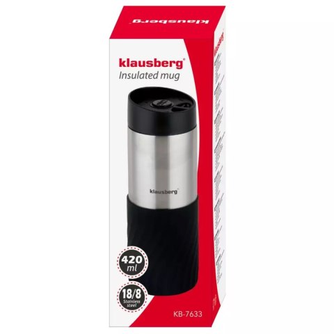 TERMICZNY KUBEK 400ml CLICK CLACK KLAUSBERG KB-7633 TERMICZNY KUBEK 400ml CLICK CLACK KLAUSBERG KB-7633