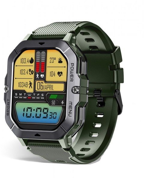 Smartwatch BT101 2.02\" zielony Smartwatch BT101 2.02\" zielony