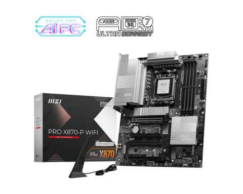 Płyta główna PRO X870-P WIFI AM5 4DDR5 ATX Płyta główna PRO X870-P WIFI AM5 4DDR5 ATX